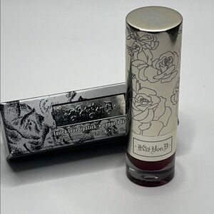 Kat Von D Foiled Love Lipstick Color “FTW” NIB